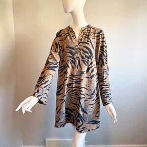 Bellambia Tunic Top, Dress, Animal Print